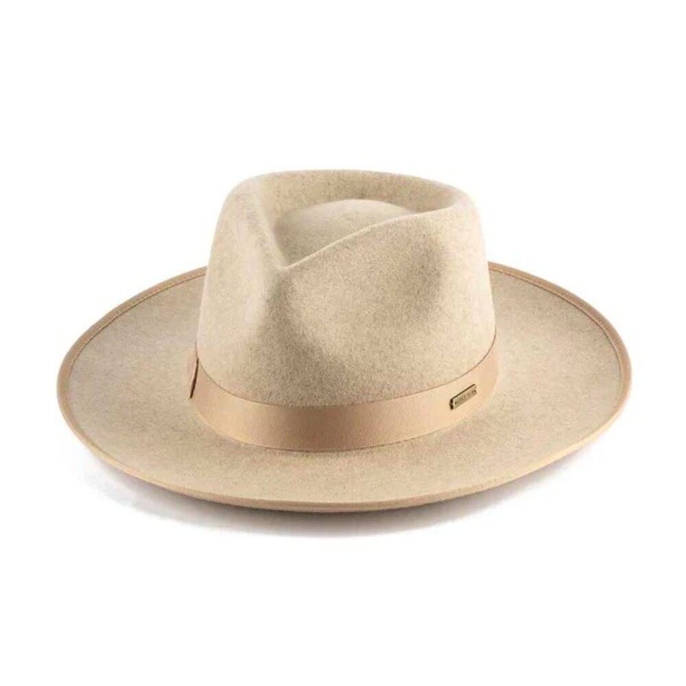 Gigi Pip Monroe Rancher Fedora Hat in Oatmeal